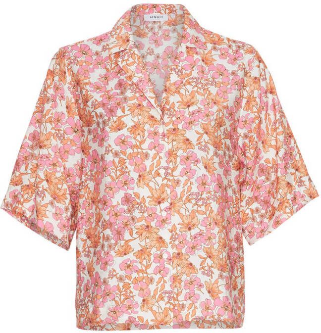 MSCH Copenhagen gebloemde blouse MSCHAdanaya Ladonna 2 4 Shirt AOP multi