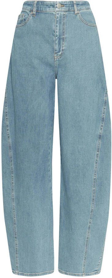 MSCH Copenhagen barrel jeans light blue denim