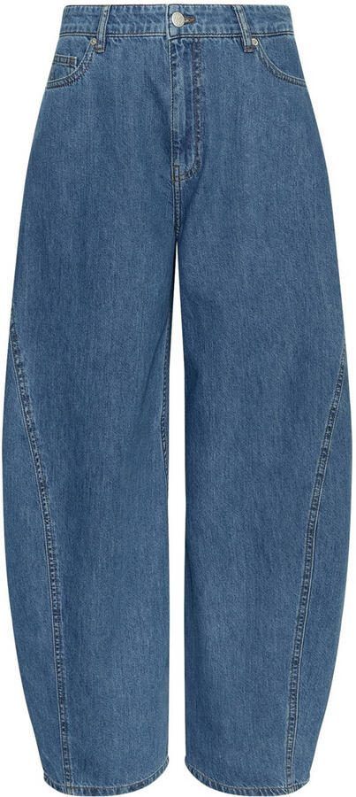 MSCH Copenhagen barrel jeans medium blue denim