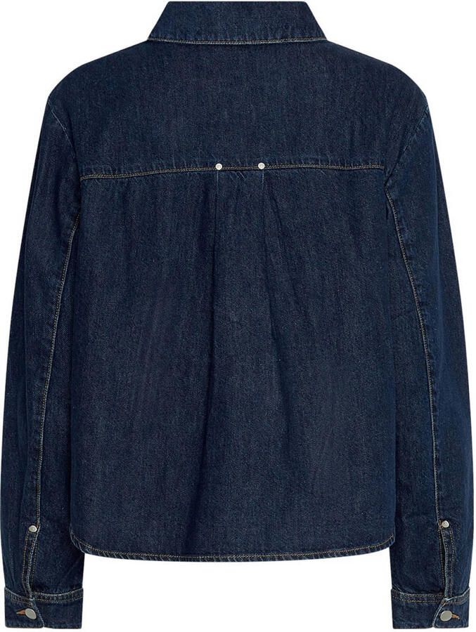 MSCH Copenhagen blouse dark blue denim