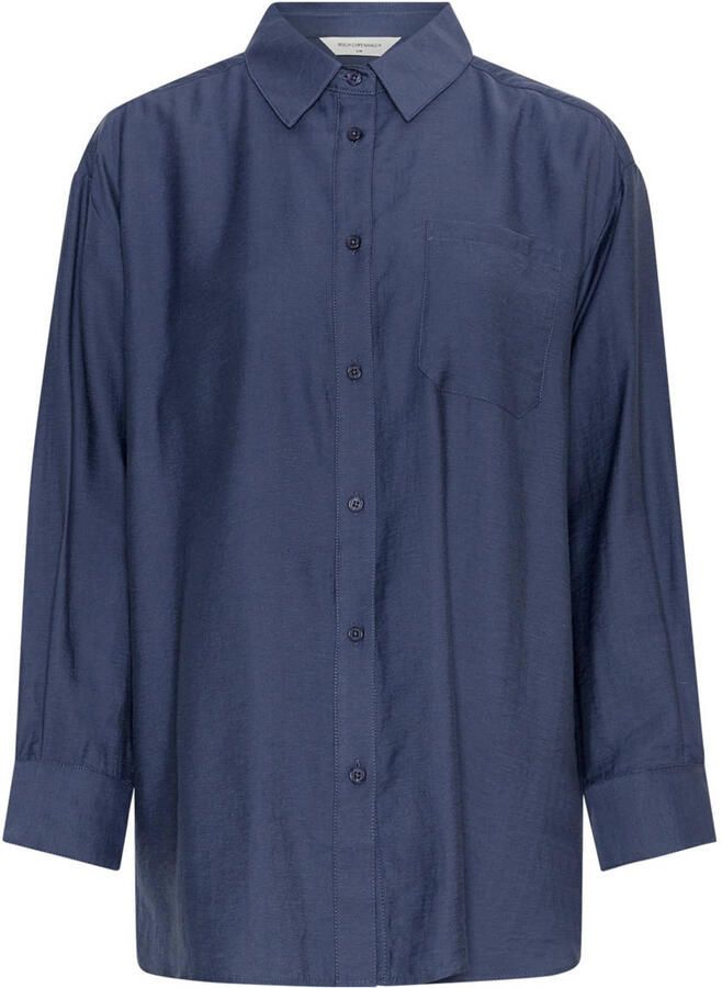 MSCH COPENHAGEN Dames Blouses Mschdisa Shirt Blauw - Foto 5