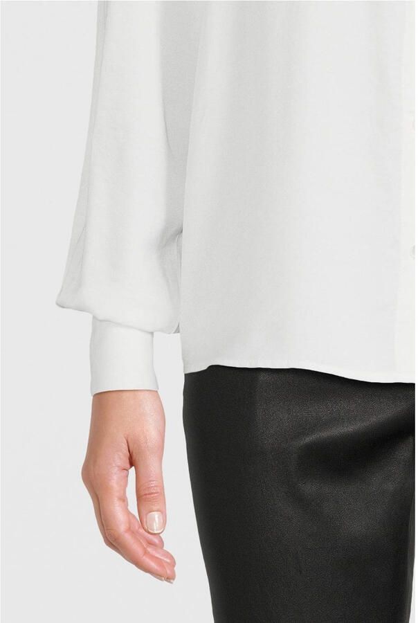 MSCH Copenhagen Overhemdblouse met knoopsluiting model 'Sandelina' - Foto 8