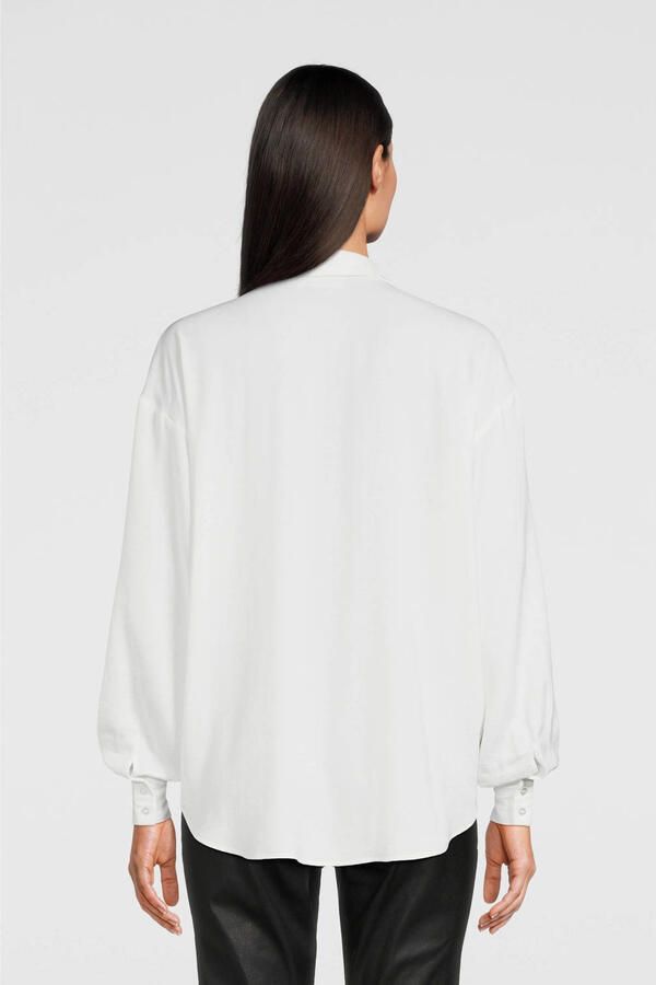 MSCH Copenhagen Overhemdblouse met knoopsluiting model 'Sandelina' - Foto 7