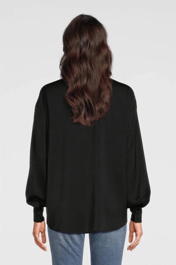 MSCH Copenhagen Overhemdblouse met knoopsluiting model 'Sandelina' - Foto 6