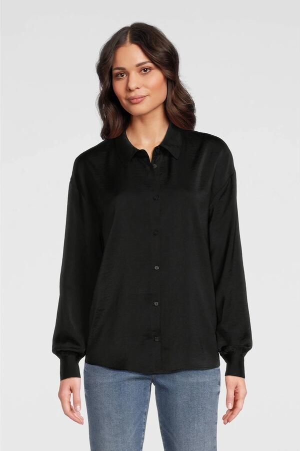 MSCH Copenhagen Overhemdblouse met knoopsluiting model 'Sandelina' - Foto 7