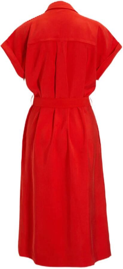 MSCH COPENHAGEN Dames Jurken Mschimila Selia Ss Dress Rood - Foto 5