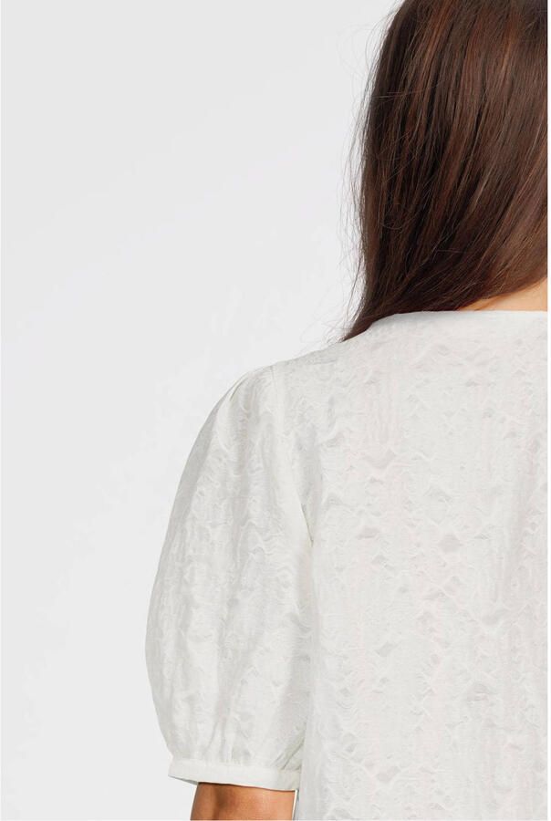 MSCH Copenhagen Regular fit blouse met 1 2-mouwen model 'Asteria' - Foto 6