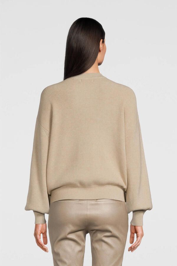 MSCH COPENHAGEN Dames Truien & Vesten Mschacentia Rachelle Pullover Zand - Foto 6