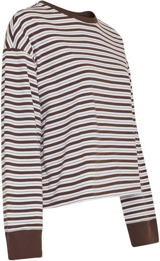 MSCH Copenhagen Shirt met lange mouwen met ronde hals model 'Monde Krestiane'