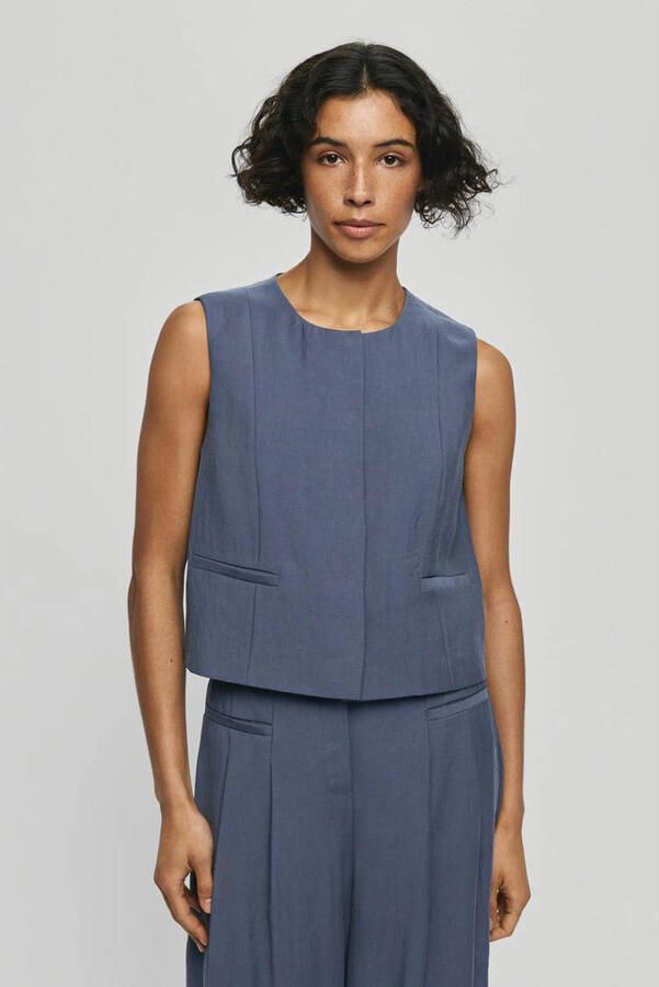 MSCH Copenhagen Bodywarmer van viscosemix model 'Frode' - Foto 5