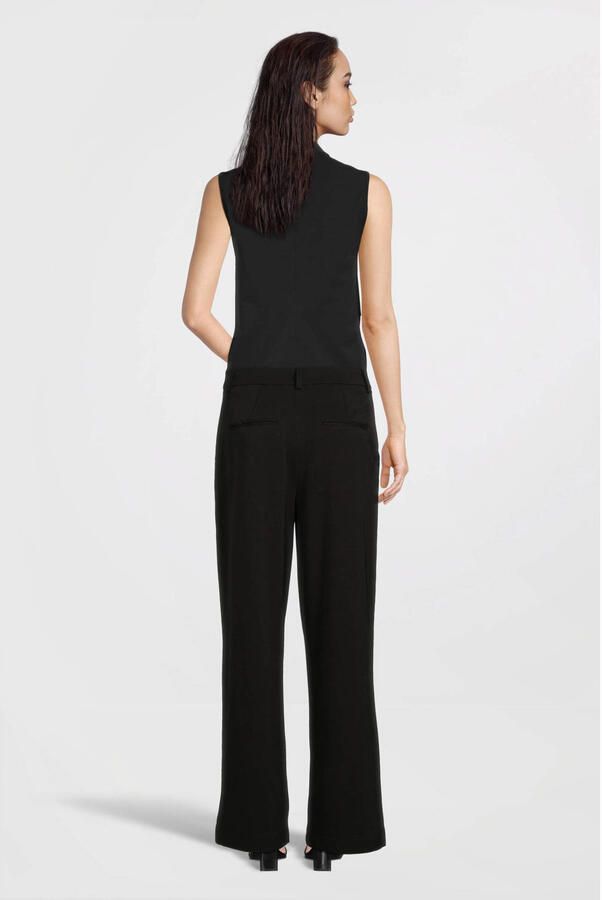 MSCH Copenhagen Baggy fit stoffen broek met plooien model 'Henrika' - Foto 7