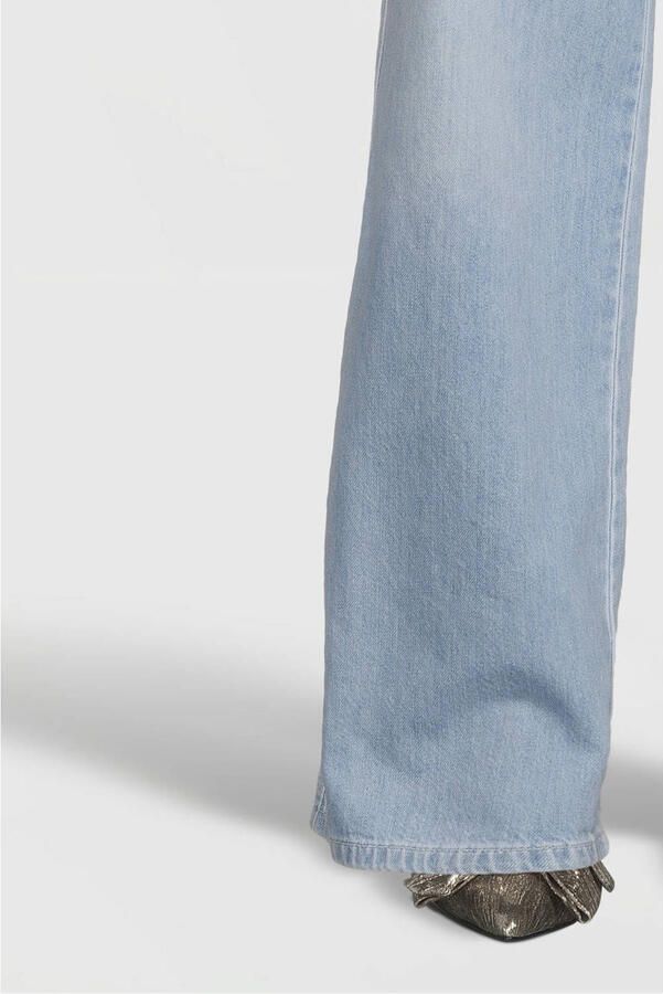 MSCH COPENHAGEN Dames Jeans Mschingrid Lis Hw Wide Jeans Lichtblauw - Foto 8