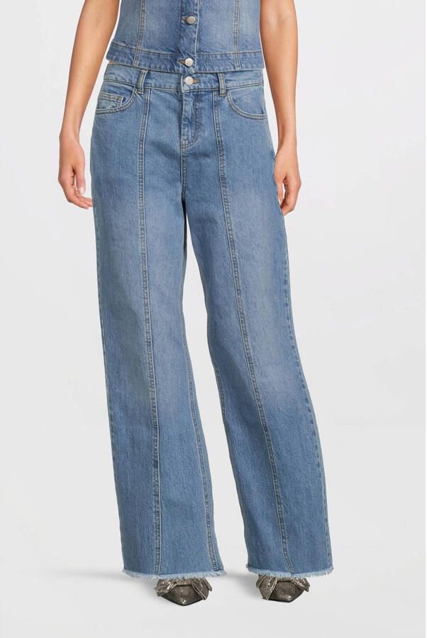 MSCH Copenhagen Straight leg jeans in 5-pocketmodel model 'Eli Ada' - Foto 4