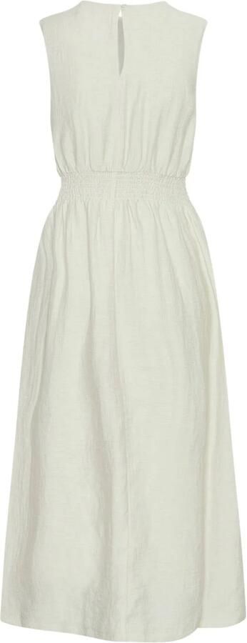 MSCH Copenhagen Midi-jurk met smokdetails model 'Disa' - Foto 3