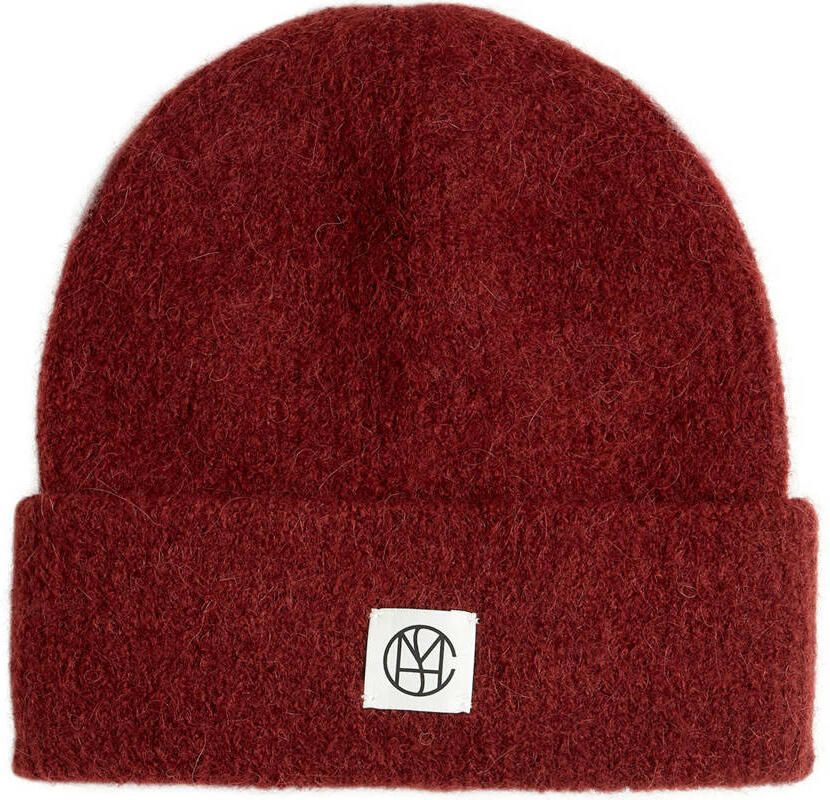 MSCH Copenhagen Beanie met mix van wol en alpaca
