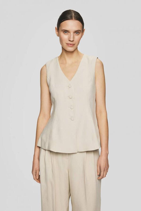 MSCH Copenhagen regular blazer beige