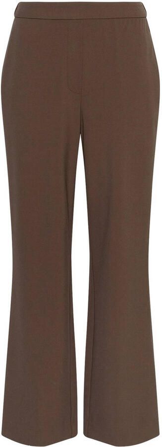 MSCH Copenhagen straight regular waist casual broek bruin