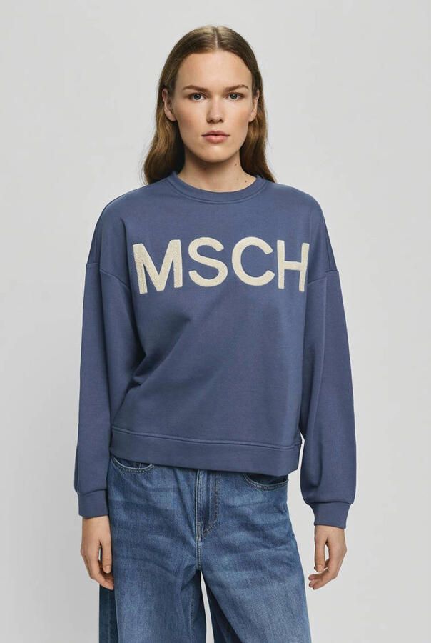 MSCH Copenhagen sweatshirt met verlaagde schouders