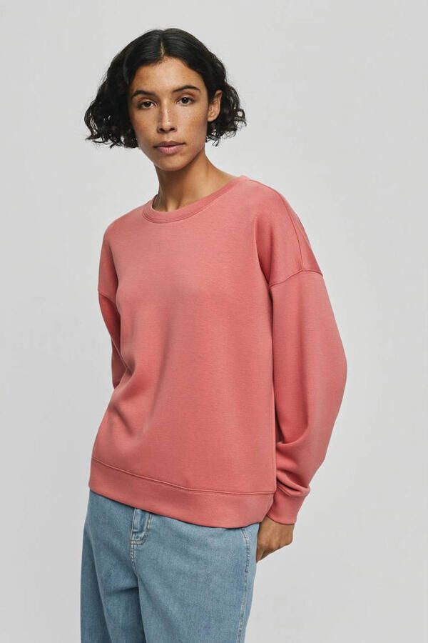 MSCH Copenhagen sweatshirt met ronde hals model 'Ima'