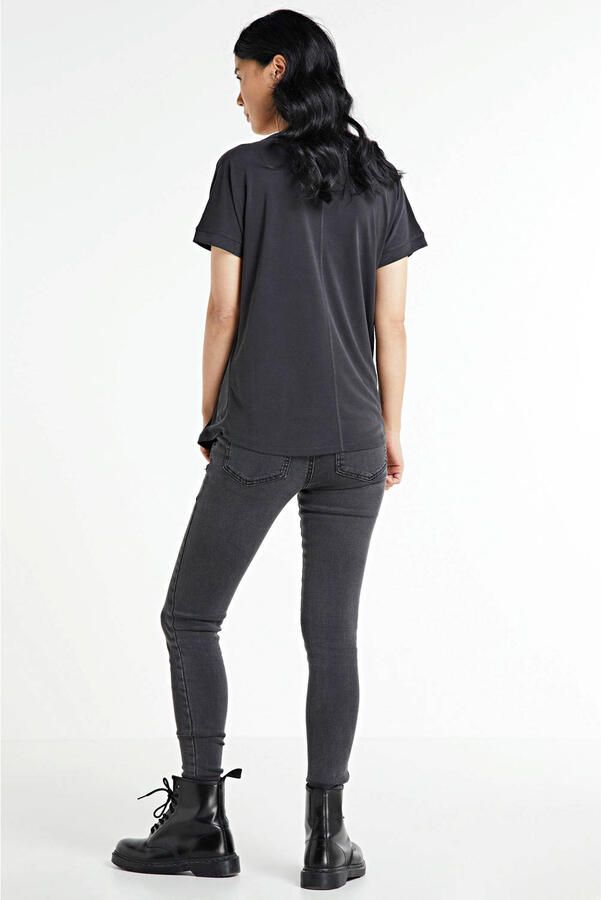 MSCH COPENHAGEN Dames Tops & T-shirts Fenya Modal Tee Zwart - Foto 6