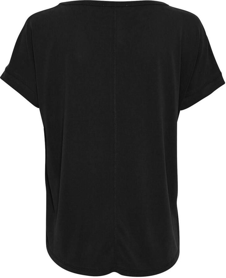 MSCH COPENHAGEN Dames Tops & T-shirts Fenya Modal Tee Zwart - Foto 5