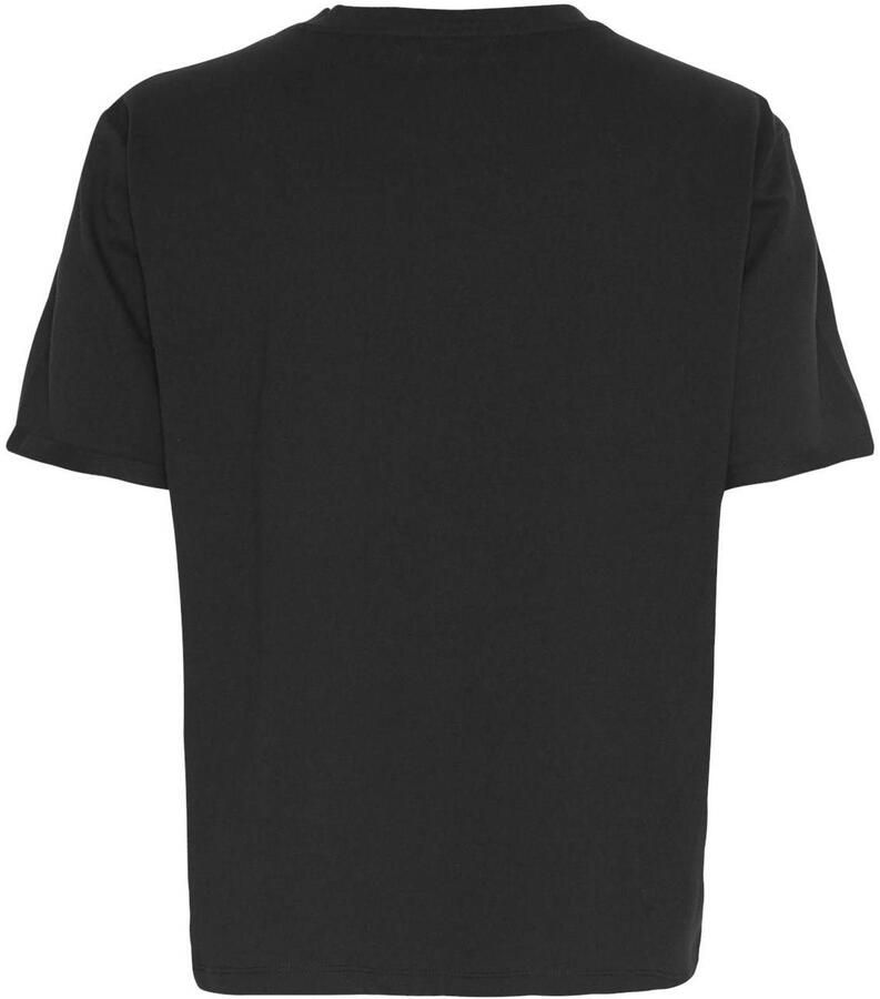 MSCH COPENHAGEN Dames Tops & T-shirts Terina Organic Small Logo Tee Zwart - Foto 5