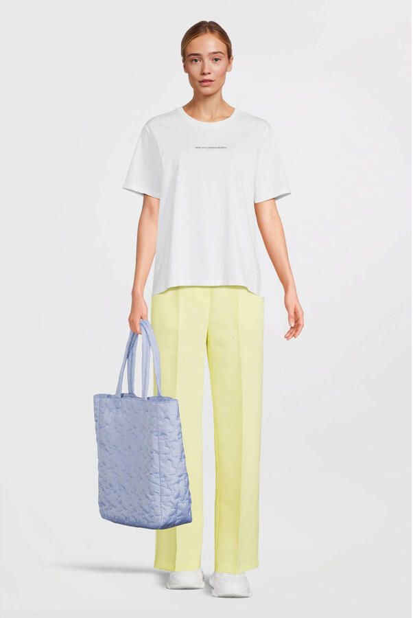 MSCH COPENHAGEN Dames Tops & T-shirts Terina Organic Small Logo Tee Wit - Foto 2