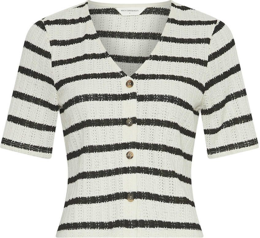 MSCH Copenhagen Cardigan met 1 2-mouwen model 'Kenja'