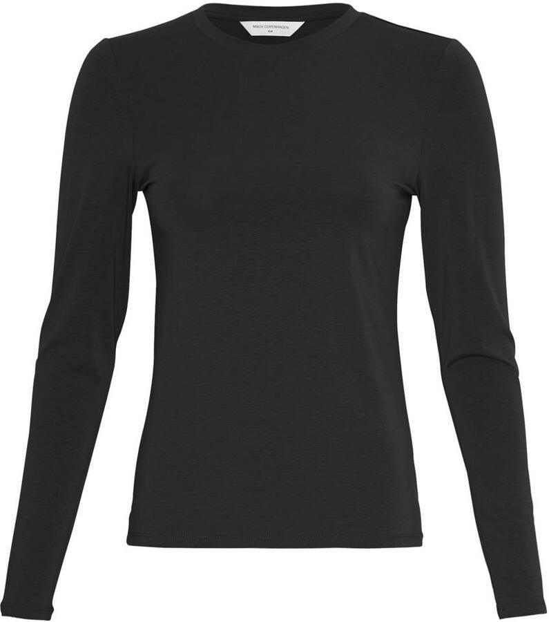 MSCH Copenhagen Shirt met lange mouwen en ronde hals model 'Betrina'