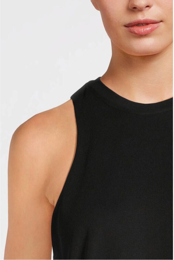 MSCH COPENHAGEN Dames Tops & T-shirts Mschbelle Sl Top Zwart - Foto 5