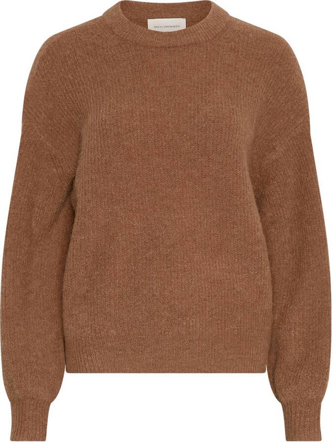 MSCH Copenhagen Relaxed fit gebreide pullover met alpaca-aandeel model 'Gustel Hope' - Foto 5