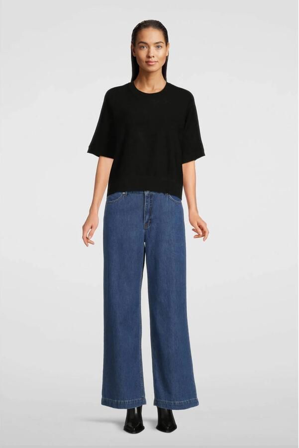 MSCH COPENHAGEN Dames Tops & T-shirts Mschthamira 2 4 Pullover Zwart - Foto 6