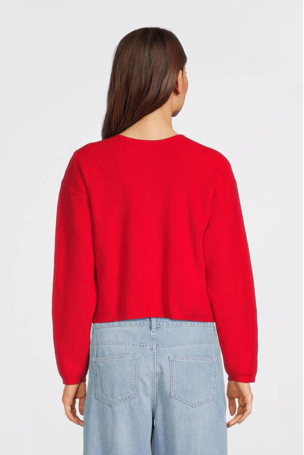 MSCH COPENHAGEN Dames Truien & Vesten Mschklaka Cardigan Oranje - Foto 7