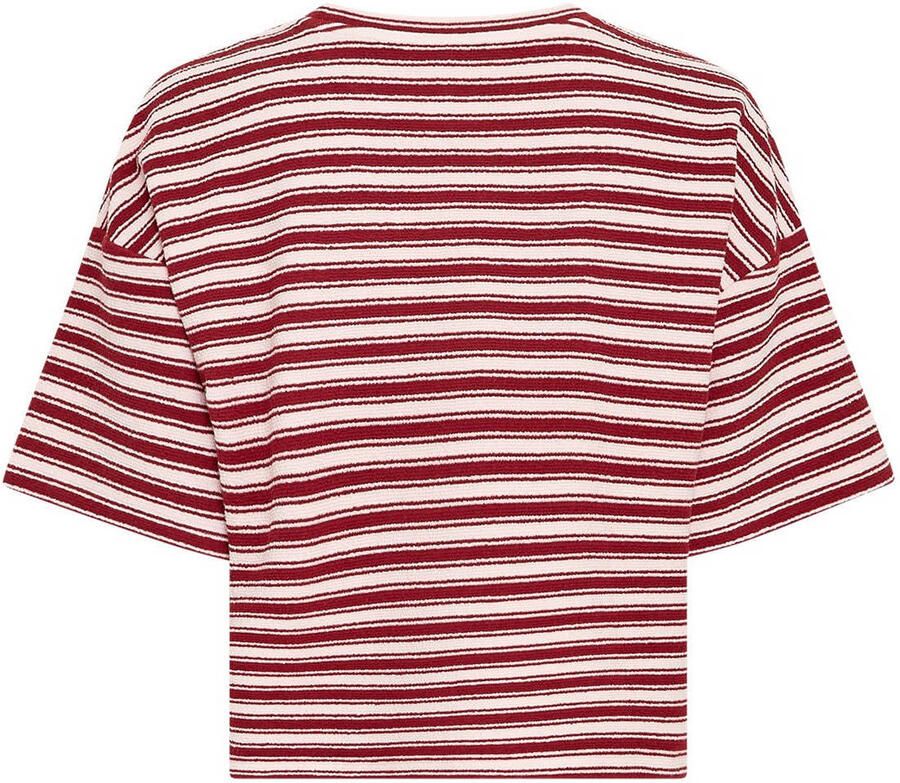 MSCH Copenhagen Oversized T-shirt met structuurpatroon model 'Cessalia' - Foto 5