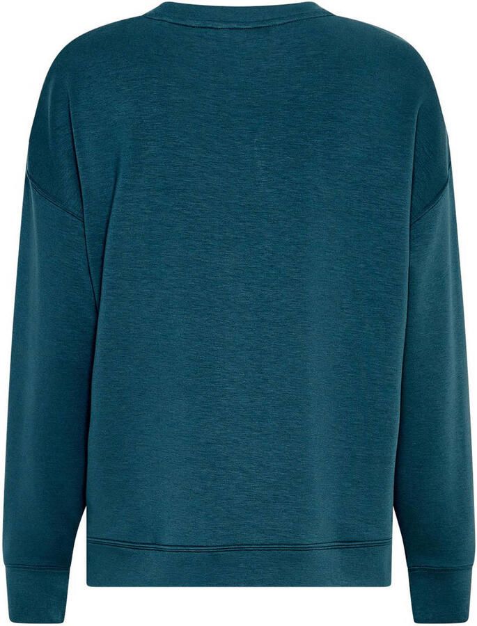 MSCH Copenhagen viscose sweater turquoise