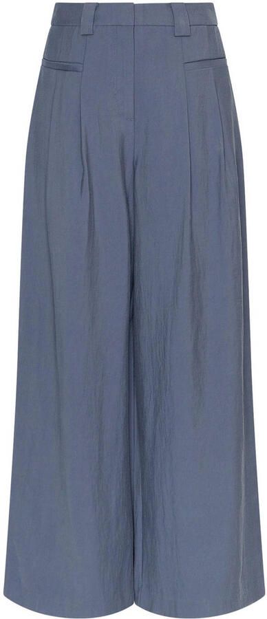 MSCH Copenhagen High waist broek van viscosemix model 'Frode' - Foto 6