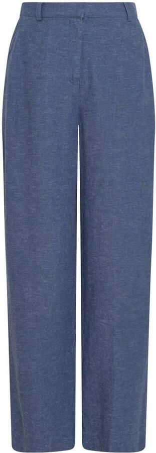 MSCH COPENHAGEN Dames Broeken Mschpennie Ginia Hw Pants Blauw - Foto 5