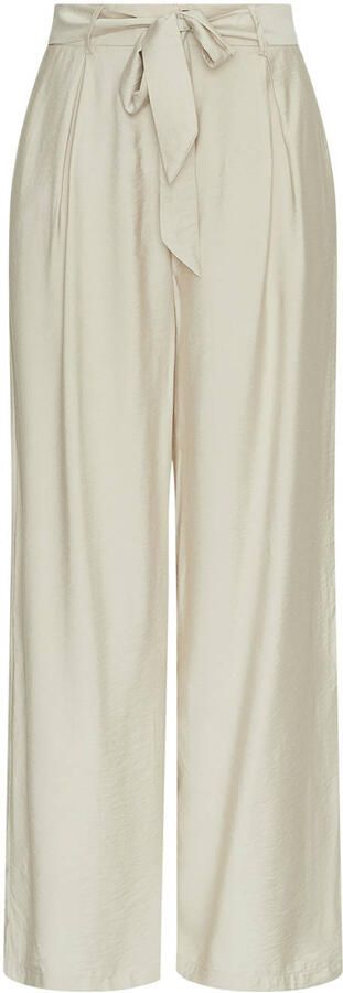 MSCH Copenhagen High waist broek met strikceintuur model 'Nyla Amabella' - Foto 6