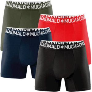 Muchachomalo boxershort Solid (set van 4)