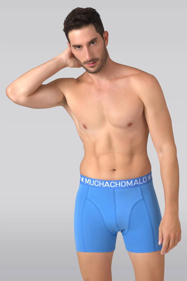 Muchachomalo boxershort Solid (set van 7) - Foto 3