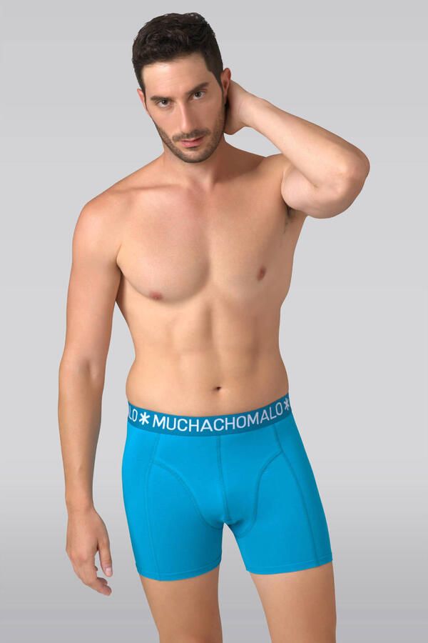 Muchachomalo boxershort Solid (set van 5) - Foto 2