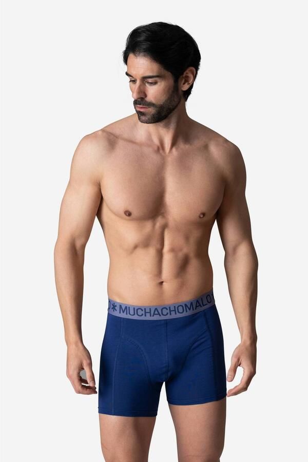 Muchachomalo solid boxershorts (set van 5) - Foto 2