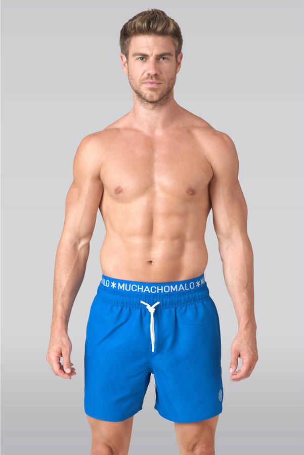Muchachomalo zwemshort + gratis boxershort blauw