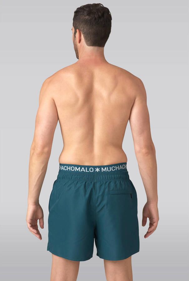 Muchachomalo zwemshort + gratis boxershort donkergroen - Foto 2