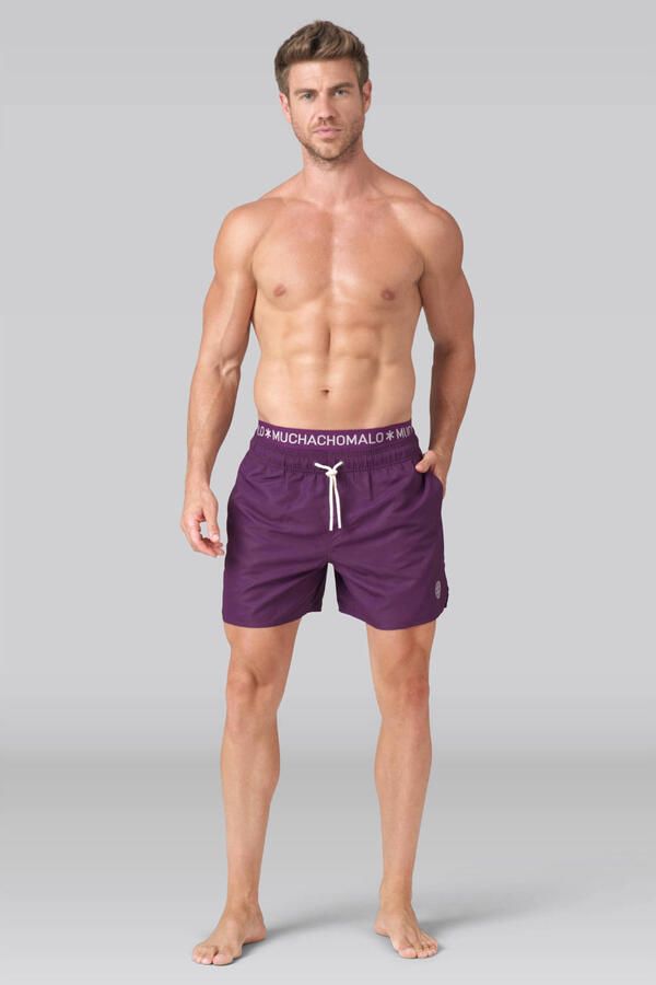 Muchachomalo zwemshort + gratis boxershort paars - Foto 2