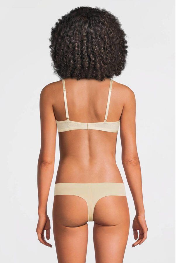 My Basic by After Eden seamless string met kant (set van 3) beige - Foto 3