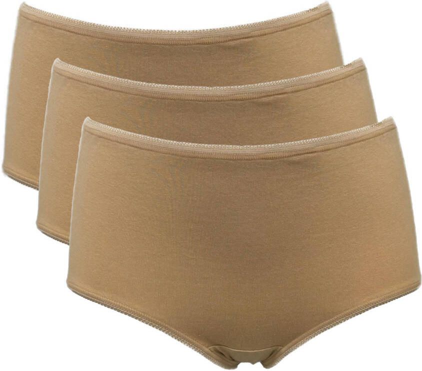 My Basic by After Eden slip (set van 3) beige