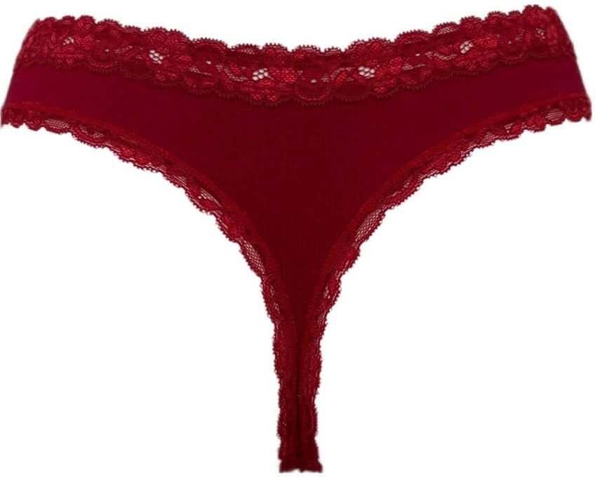 My Basic by After Eden string (set van 3) rood - Foto 2