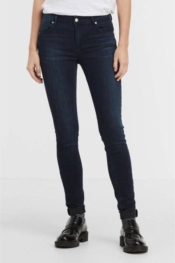 My Essential Wardrobe skinny jeans Celina dark blue wash