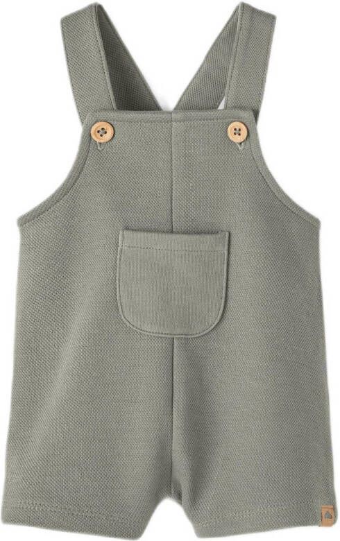 NAME IT BABY babytuinbroek NBMHOLAN groengrijs